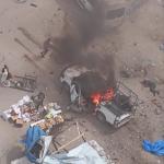 4 شهداء بينهم طفل في قصف إسرائيلي استهدف مركبة شرطة وسط مدينة غزة