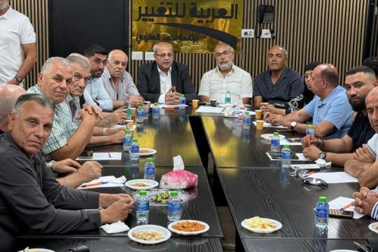 الجبهة والتجمع والتغيير يعلنون القائمة المشتركة الثلاثية لخوض انتخابات الكنيست