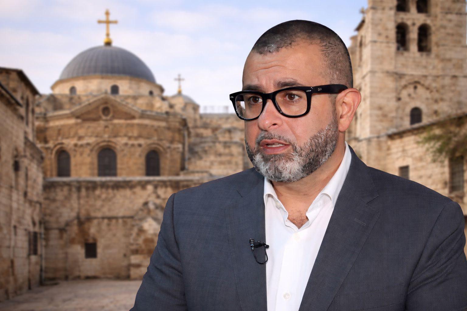 رئيس التجمع الوطني المسيحي في الأراضي المقدسة يتهم دولاً أوروبية بتمكين إسرائيل عسكرياً واقتصادياً، ويدعو إلى حظر تصدير الأسلحة وتعليق اتفاقية الشراكة الأوروبية معها.