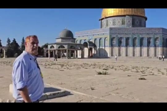 يهودا غليك يقود اقتحامًا للمسجد الأقصى وسط حماية شرطة الاحتلال