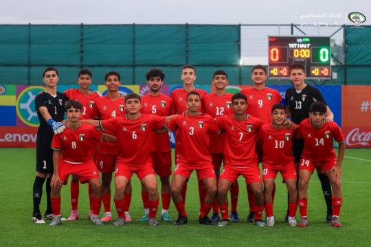 منتخب فلسطين تحت 15 عاماً يخسر أمام اليمن وكرواتيا في مونديال أذربيجان