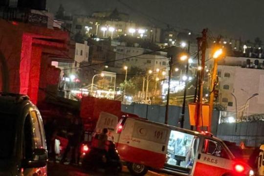 إصابة شاب برصاص الاحتلال ونقله إلى مستشفى في طولكرم