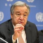 غوتيريش يدعو للتضامن مع الشعب الفلسطيني ويؤكد حقه في تقرير المصير