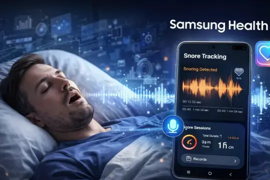 سامسونج تطلق تحديثًا جديدًا لـSamsung Health لرصد الشخير بخوارزمية محسّنة