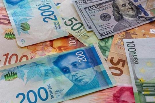 استقرار أسعار صرف العملات مقابل الشيكل اليوم الإثنين