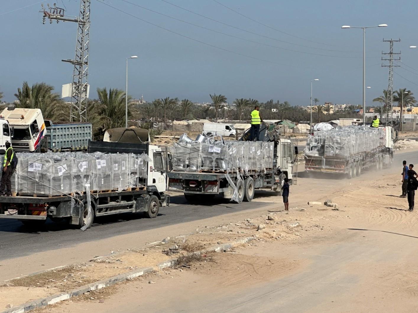 الولايات المتحدة تتولى الإشراف على المساعدات الإنسانية لغزة وتحل محل إسرائيل