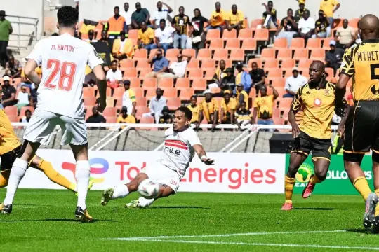 خطأ قاتل يحرم الزمالك من فوز ثمين أمام كايزر تشيفز في الكونفيدرالية