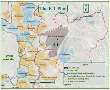 خطة E1 الاستيطانية