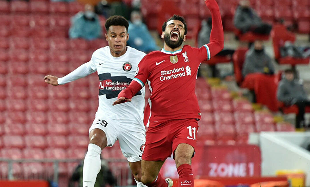 محمد صلاح يعود لتدريبات ليفربول بعد إصابة مقلقة
