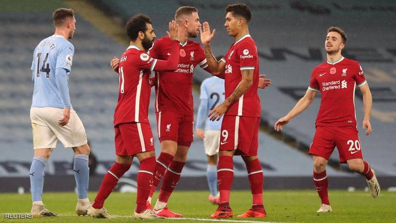 ليفربول يعزز تواجده في المركز الثاني بعد فوز على ليستر بهدفين