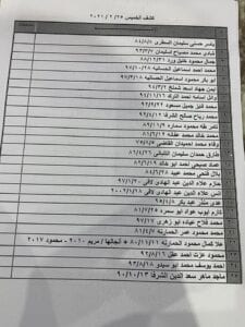 كشف التنسيقات المصرية