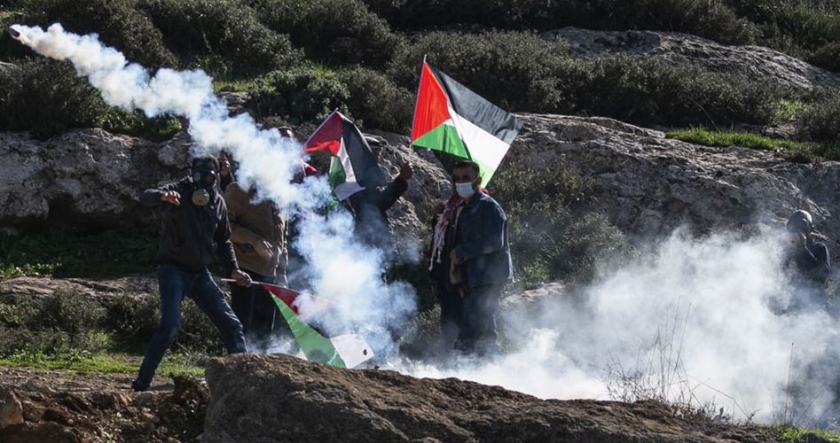 إصابات إثر قمع الاحتلال مسيرة بيت دجن الأسبوعية بنابلس