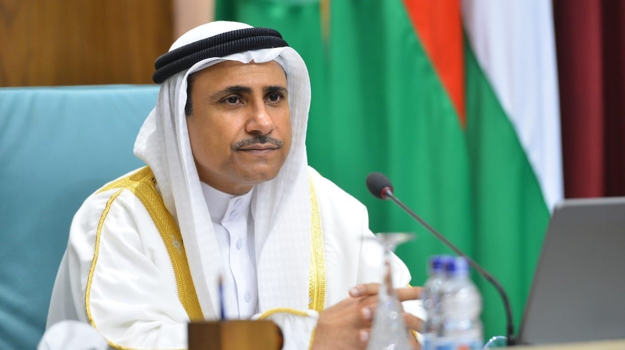 رئيس البرلمان العربي يعزي الجزائر في ضحايا حريق الغابات