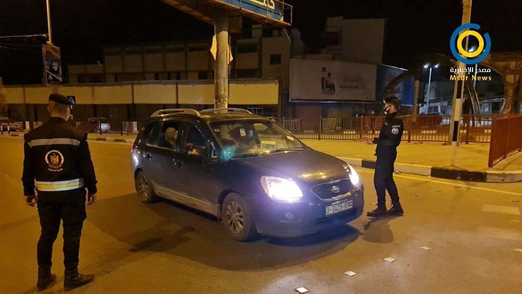 المرور بغزة: حجز ومخالفات للمركبات غير الملتزمة بقرار منع الحركة