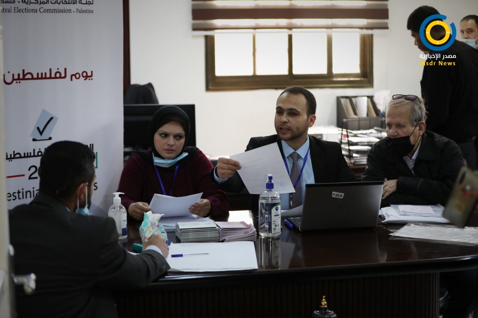 عدد القوائم الانتخابية التي تقدمت للترشح لدى اللجنة المركزية