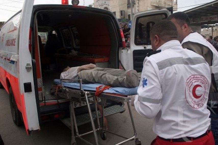 إصابة تسعة مواطنين في حوادث متفرقة بالضفة الغربية