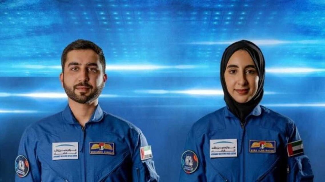 أول رائدة فضاء عربية... الإمارات تختار رائدي فضاء جديدين