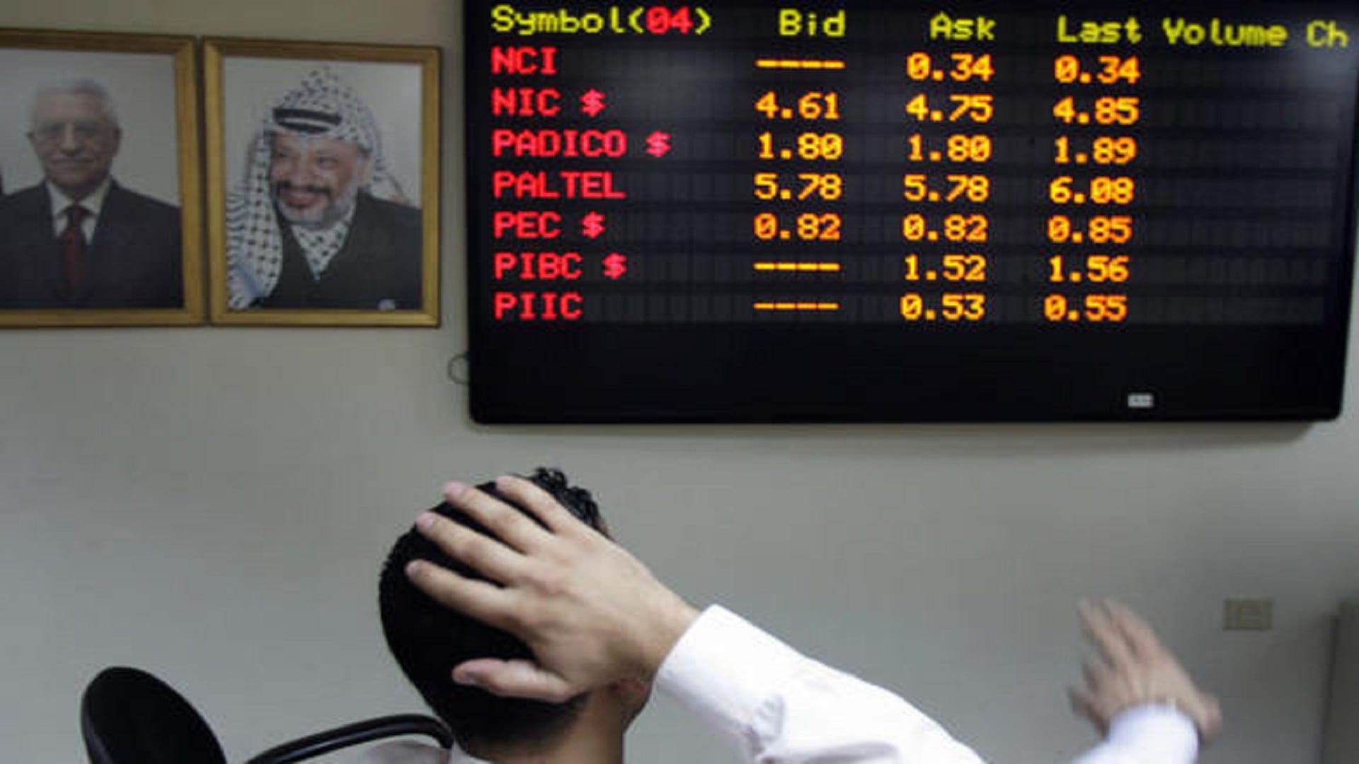 800 مليون دولار قيمة رأس مال قطاع الاستثمار في بورصة فلسطين