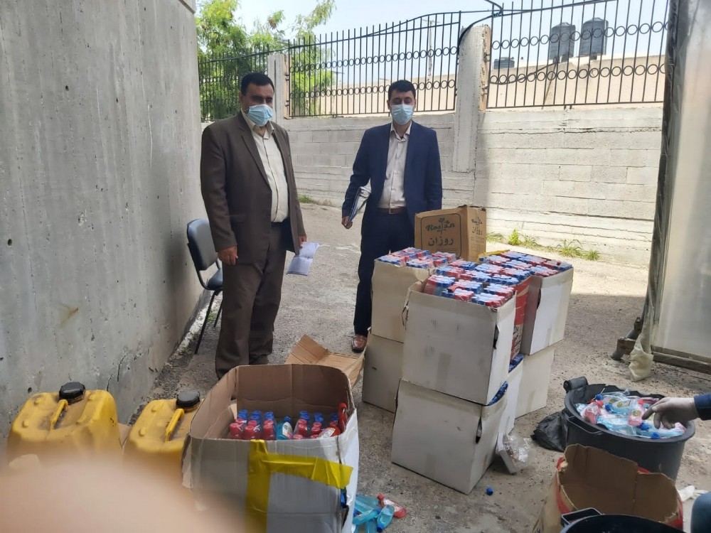 نيابة غزة: إتلاف جل الكحول المخالف للمواصفات الفلسطينية وزيوت مغشوشة