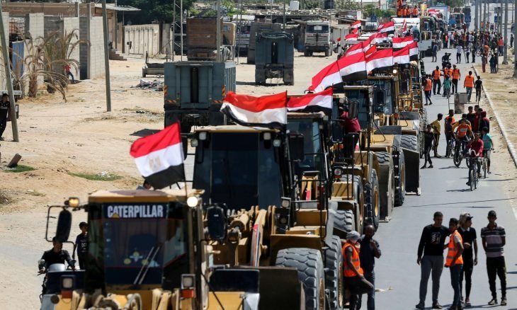 انتهاء أعمال الوفد الهندسي المصري بغزة خلال أسبوع وهذه أولى مراحل الإعمار