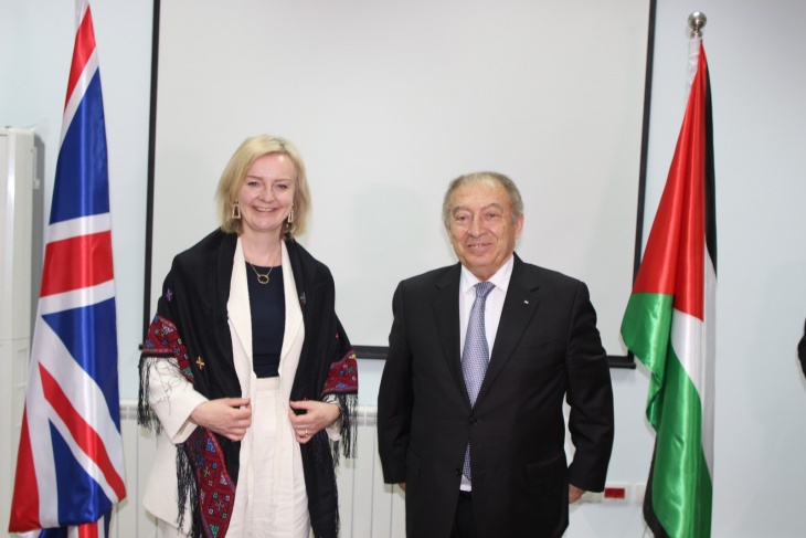 العسيلي: يطلق أعمال اللجنة الفلسطينية البريطانية المشتركة