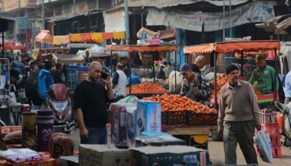 انخفاض نسبة الواردات من إسرائيل إلى الأراضي الفلسطينية بما يقارب 15%