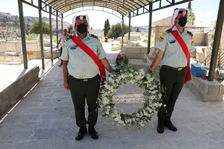 تشييع جثمان رفات جندي أردني في مدينة القدس المحتلة