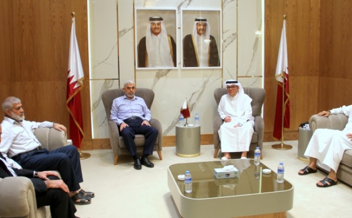 السفير القطري يبحث مع حماس بغزة تثبيت التهدئة وإعادة الإعمار