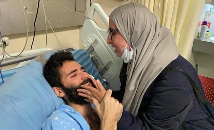 الداخل المحتل: وقفة دعم للأسير مقداد قواسمة امام مشفى "كابلان"