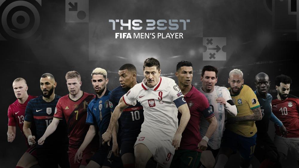 11 نجماً كروياً مرشحين للفوز بجائزة اللاعب الأفضل لعام 2021