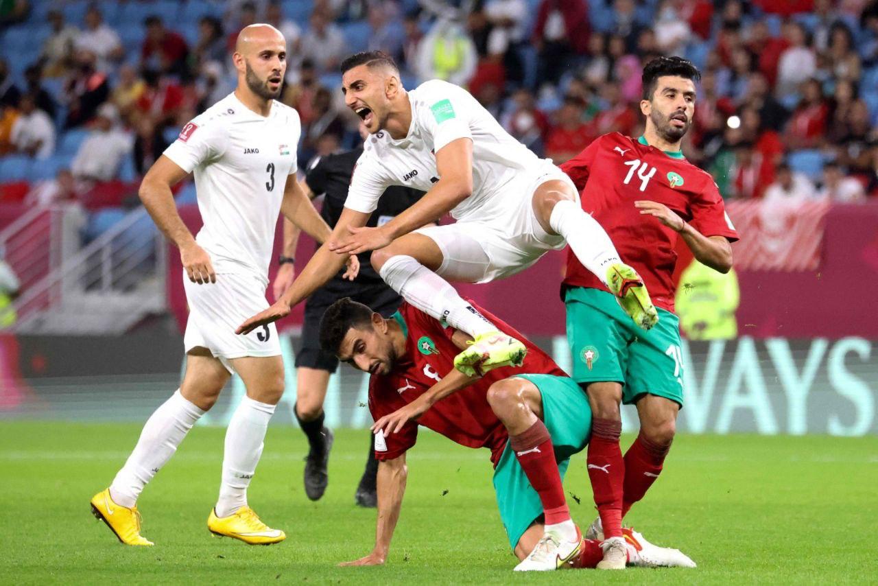المنتخب الفلسطيني يخسر في أولى مبارياته ضمن بطولة كأس العرب (ًصور)
