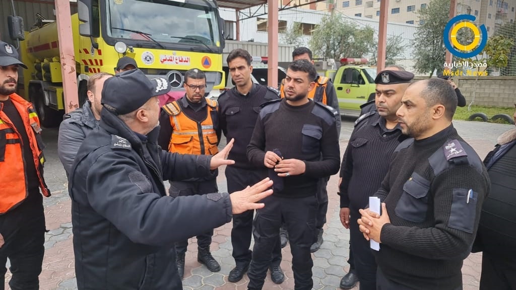 الدفاع المدني لمصدر: الجهاز تعامل مع 162 مهمة منذ بداية المنخفض