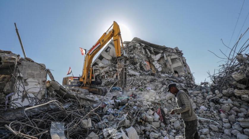 الأشغال بغزة: عام 2022 سيشهد انجازاً كبيراً بملف الإعمار
