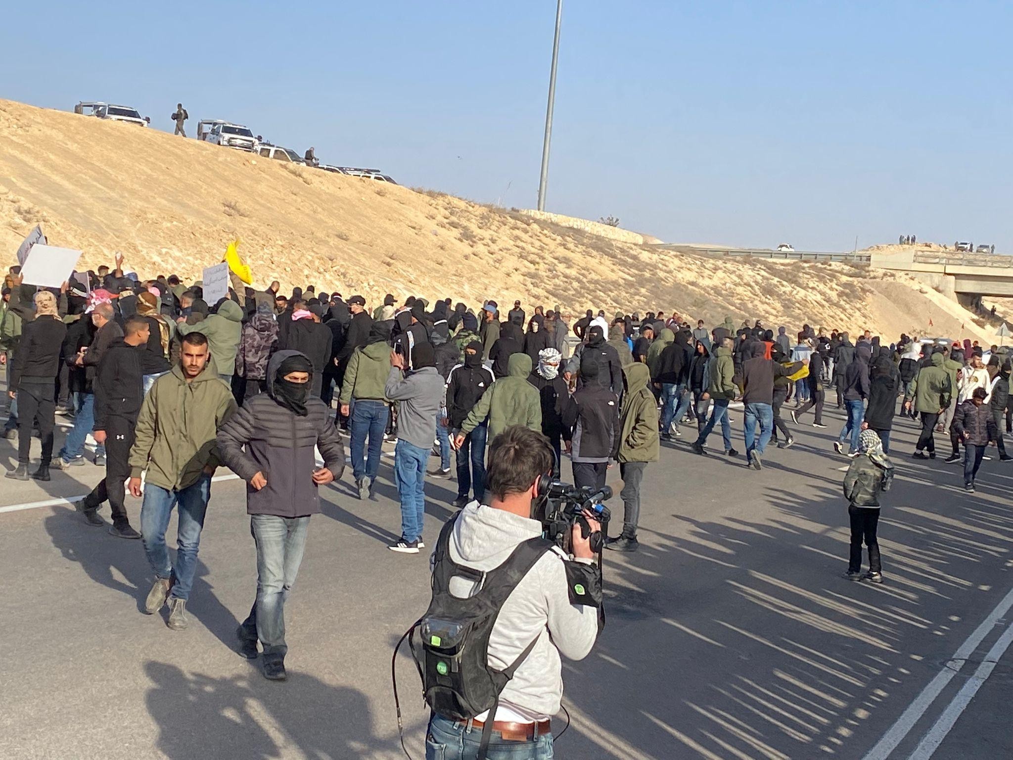 احتجاجاً على التجريف.. 130 معتقل في النقب لدى شرطة الاحتلال
