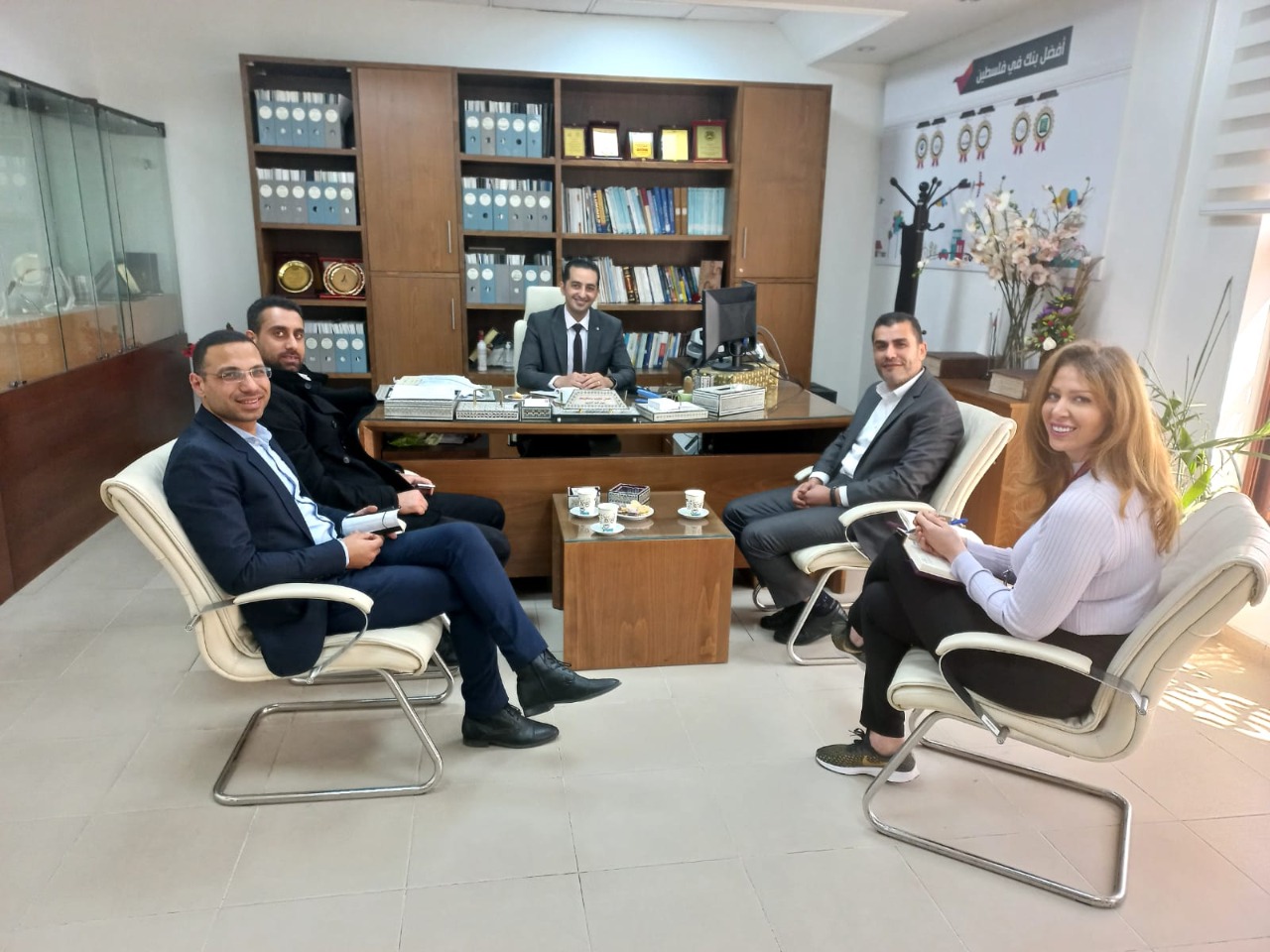 بنك فلسطين يُطلق برنامج تدريبي لشركات المقاولين بغزة حول التوعية المصرفية