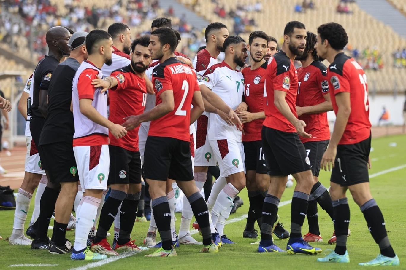 الاتحاد الإفريقي يعلن جملة عقوبات عقب مشاجرة مصر والمغرب