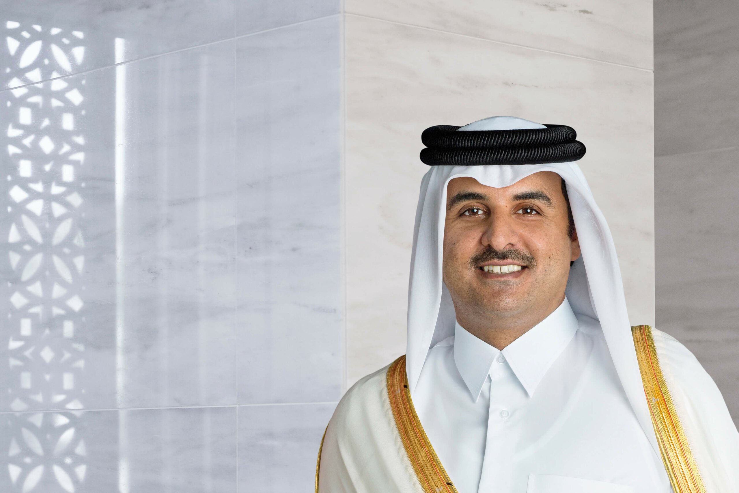أمير قطر يتسلم رسالة خطية من بوتين