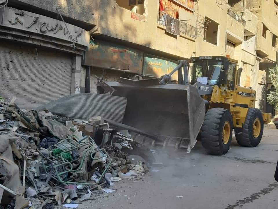 أهالي مخيم اليرموك يناشدون لإزالة الحواجز والسواتر مع بلدة يلدا