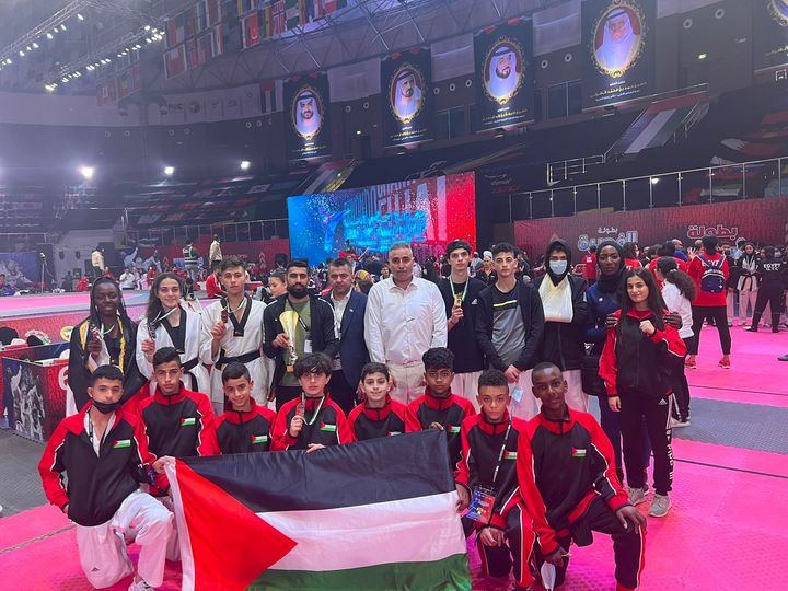 إحداها ذهبية.. فلسطين تحقق 6 ميداليات في بطولة العرب للتايكواندو