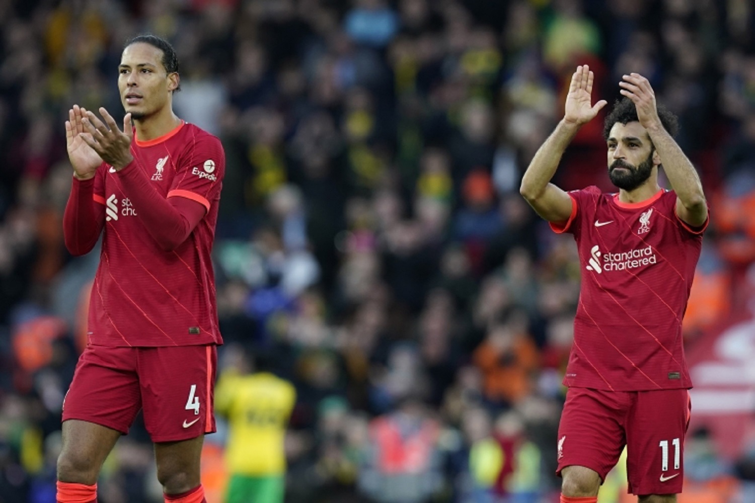 أول تعليق من محمد صلاح على هدفه التاريخي مع ليفربول
