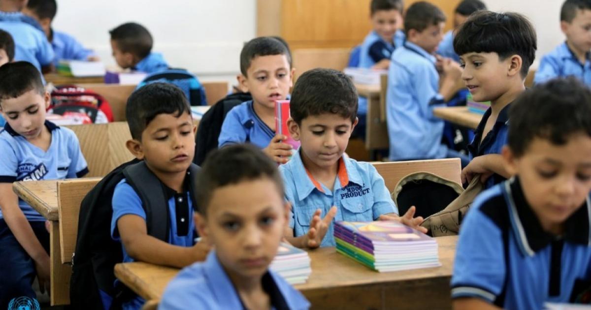 التعليم بغزة: عودة الدوام المدرسي لتوقيته السابق