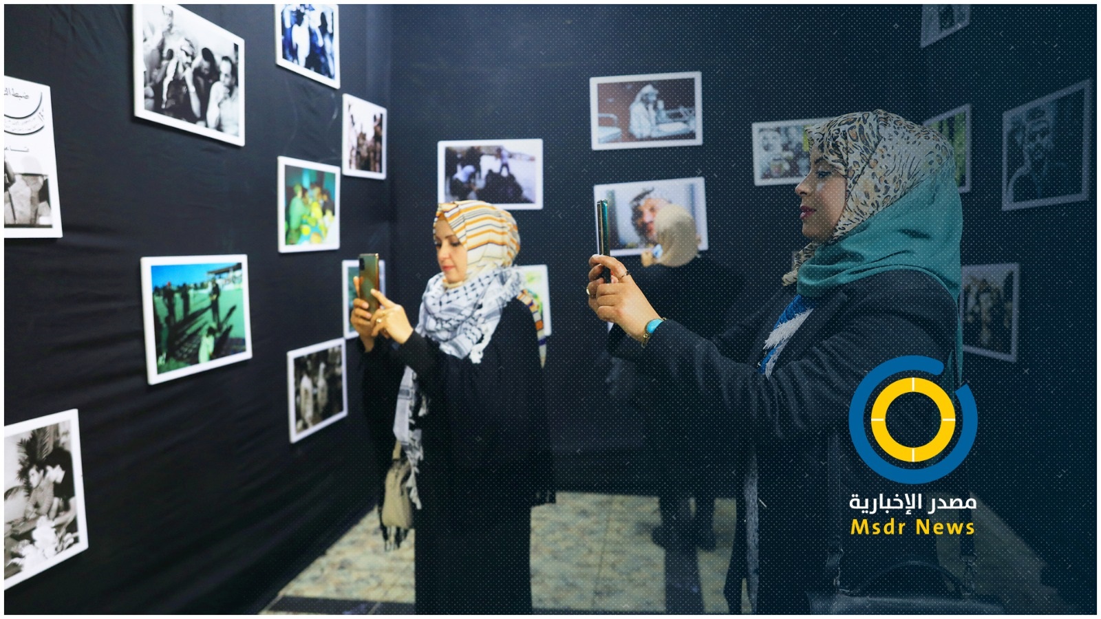 "عرفات هوية وطن".. معرض فني يرد على الإساءة للرمز الفلسطيني الراحل