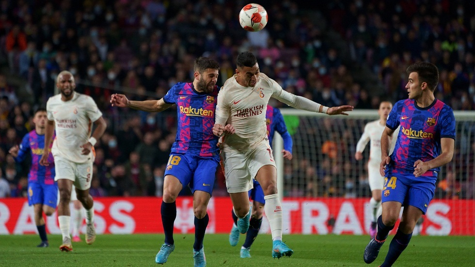 برشلونة إلى ربع نهائي بطولة يوروبا ليغ بعد تخطي غلطة سراي