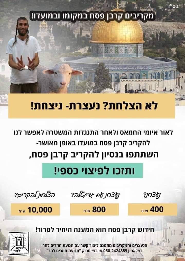 القربان في الأقصى