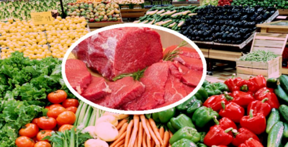 قائمة أسعار اللحوم والخضروات في أسواق غزة اليوم الأربعاء