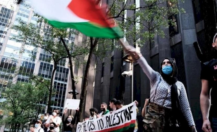 الجالية الفلسطينية في بلجيكا تنظم وقفة تضامنية مع الأسرى