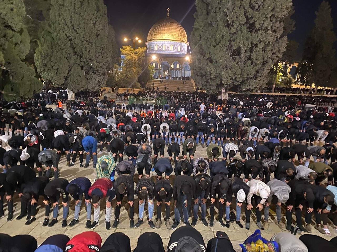 الاحتلال يعرقل وصول المصلين لأداء صلاة الفجر في المسجد الأقصى
