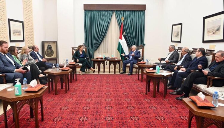 عباس عباس ووفد الخارجية الأمريكية
