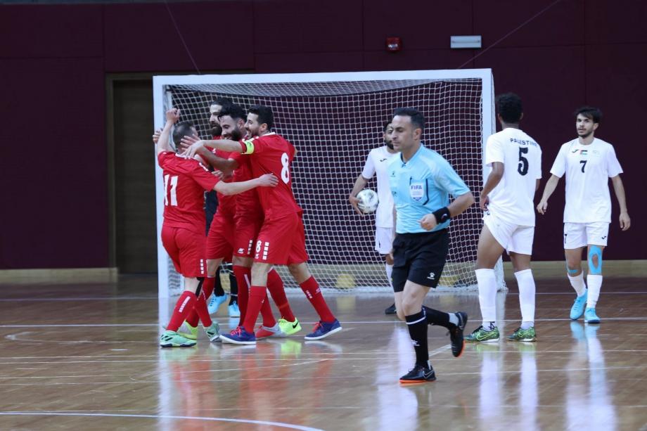 كأس آسيا للصالات: خسارتان للمنتخب الفلسطيني أمام لبنان والسعودية