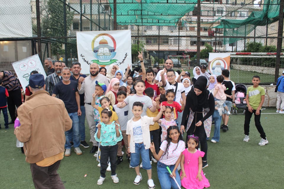 يوم ترفيهي للعائلات الفلسطينية المهجرة من سورية إلى لبنان